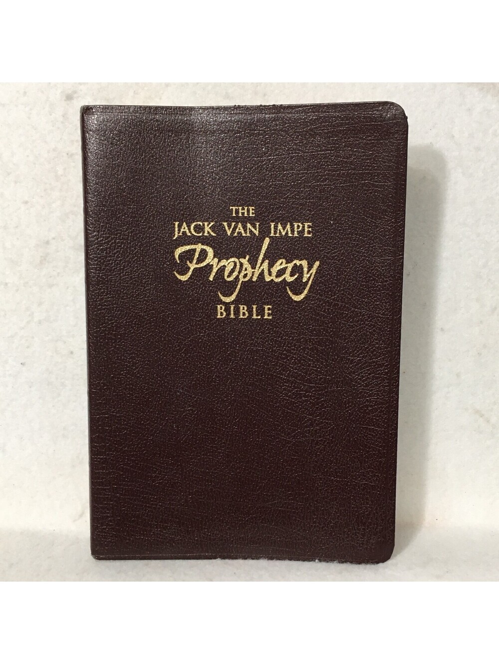 Bible Believer God Study JACK VAN IMPE PROPHECY BIBLE KJV RED LETTER GOLD